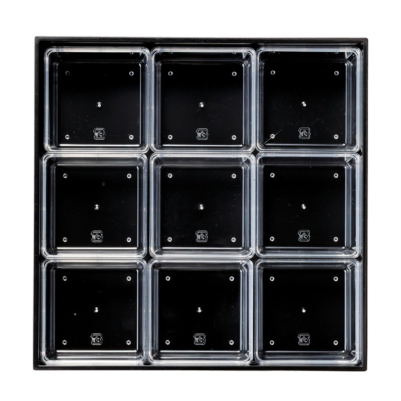Cooking Lacquer H-158-28A for 9 7-inch Heavy Block Dividers Transparent