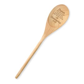 Friendsgiving Laser Engraved Kitchen Spoon | Laser Engraved Birch Wood Spoon | Friend Appreciation Gift | Best Friend Gift