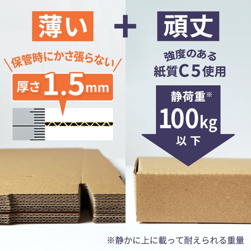 Earth Cardboard Nekoposu Box A5 3cm 20 Sheets Click Post