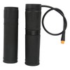 Qinlorgo Electric Bike Twist Throttle, Electric Bike Throttle Grip Split
