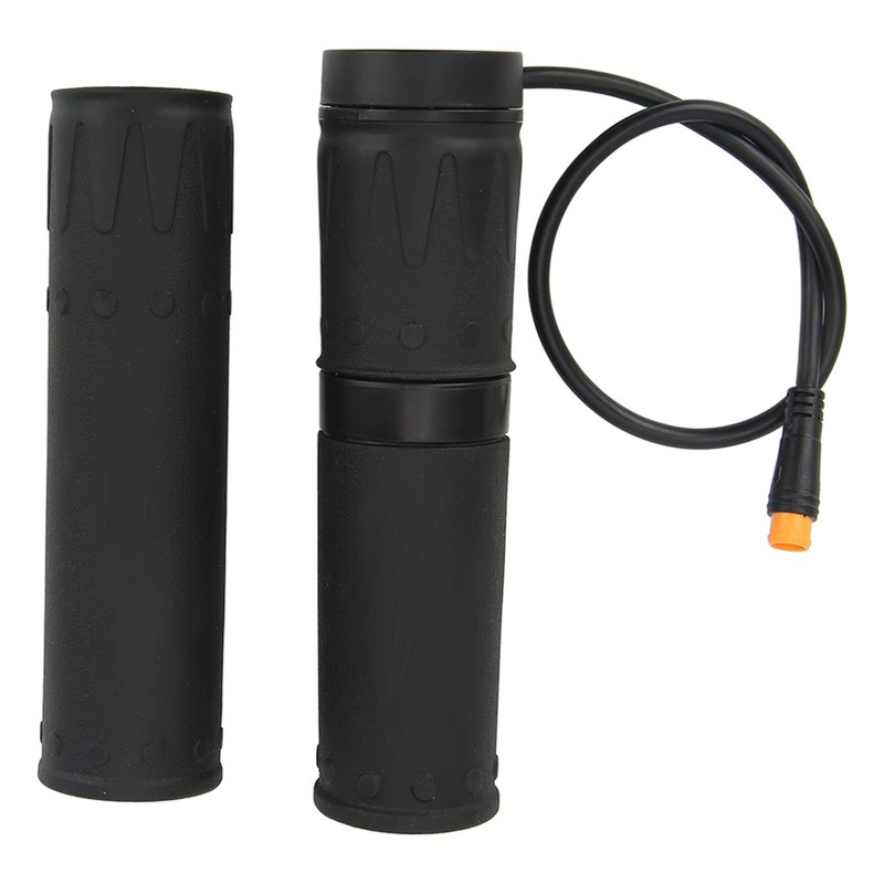 Qinlorgo Electric Bike Twist Throttle, Electric Bike Throttle Grip Split