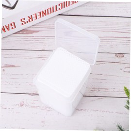 Mikinona Nail Glue Cleaning Cotton Pads Cotton Wipes for Eyelash Extensions and Makeup Removal for Nail and Glue Bottle Cleaning
