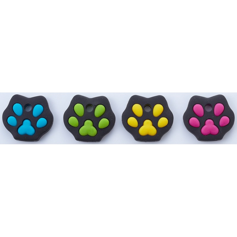 Smile Kids AKR-20 Cat Key Cover, Set of 4 Colors