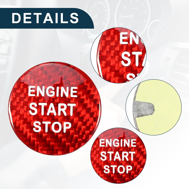 Hihaha Engine Start Stop Button Cover for Lexus GS Durable