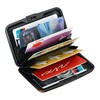 ELFISH RFID Blocking Credit Cards Holder Aluminum Wallet Metal ID