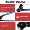 EFIELD 2-in-1 Pex Ratchet Cinch Crimping Tool with Removing Function