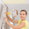 70 Pieces Metal Curtain Hooks Slip on Drapery Hook Shower