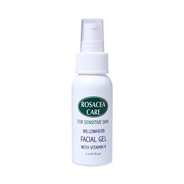 Facial Gel Deep Hydration, effective for rosacea, reducing redness, moisturizing, healing, non-oily (2 Oz)