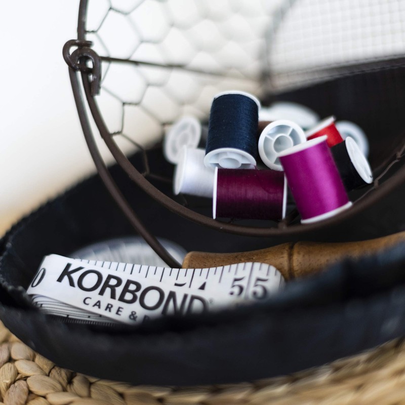 Korbond 110783 12 x 32 m Dark Mix Thread Selection,