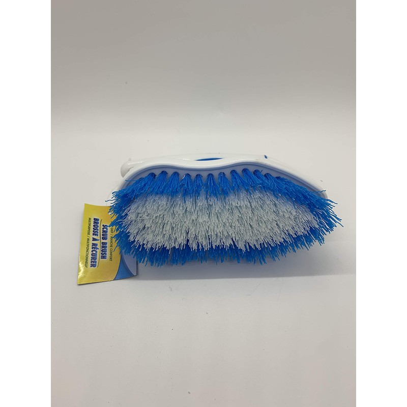 Scrub Buddies Iron Shape Multi-purpose Scrub Brush - Blue Iron