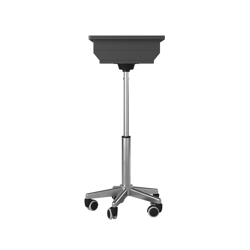 Techni Mobili Rolling Laptop Stand with Extendable Panels, Adjustable Height