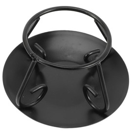 GLEAVI Iron Cauldron Rack Stand Stable Slip Trivet for Cooking Pots High Temperature Resistant Compact Design for Home and Kitchen Decor