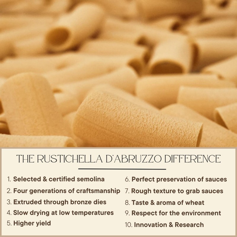 Rustichella d'Abruzzo Durum Wheat Anellini Pasta - 17.6 oz (2