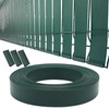 XKMT- Green View Blocking Privacy Tape Weave w/bracket For Chain