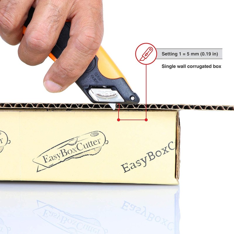 Modern Box Cutter for Food Industry with Stainless Steel Blades