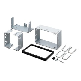 Pioneer ADT-VA133 2 DIN Installation Kit, Includes Flush Mount Cage, 2 DIN Chassis Brackets and Trim Ring, Convenient Installation, Fits Most 2 DIN in-Dash Receiver Products