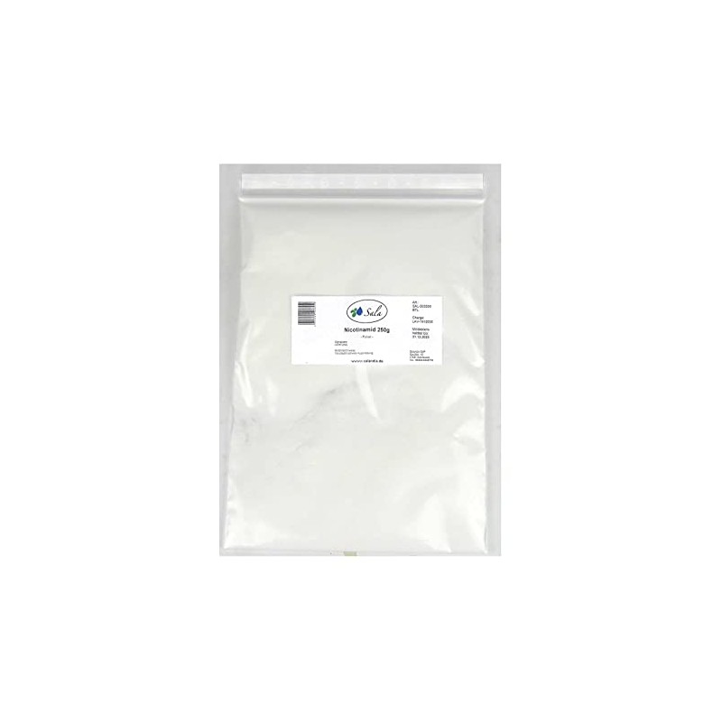 Sala Nicotinamide Vitamin B3 Niacinamide 250 g Bag