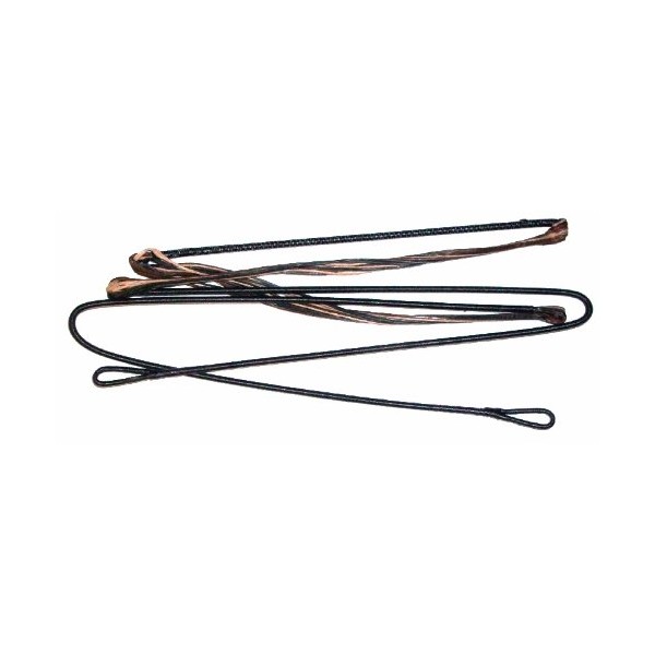 Premium Gear Replacement Compound Bow String - D-75 Tri Color