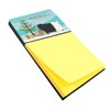 Caroline's Treasures Welsh Black-Necked Goat Christmas Sticky Note Holder, Multicolor
