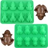 EPYHREHM Frog Silicone Chocolate Molds Passover Frog Mold For Hard