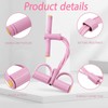 Pedal Resistance Band, Multifunction Pull Up Assistance Bands, 6 Tube