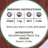 The Exotic Teapot - Assam Decaf Tea, 500g Pouch, Premium