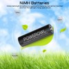 POWEROWL AA AAA Rechargeable Batteries, Pre-Charged High Capacity 2800mAh &