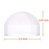 MagDepo Acrylic Dome Magnifier 2.5 inch 4X Crystal Glass Paperweight
