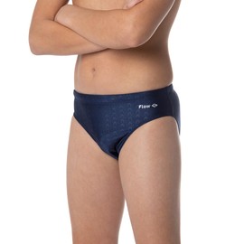 Flow Accelerate - Traje de baño para niños, talla 21 a 32 pulgadas, negro, azul marino y azul, Azul Marino, 22