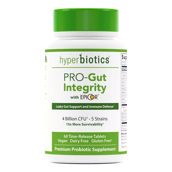 Hyperbiotics Pro-gut Integrity Con Epicor Probioticos 60 Tab