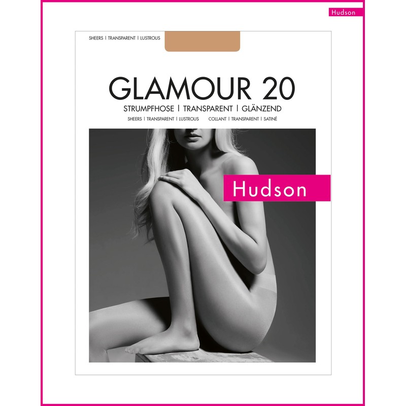 Hudson Glamour 20 Women’s Tights, Fine Tights, 20 Denier Look