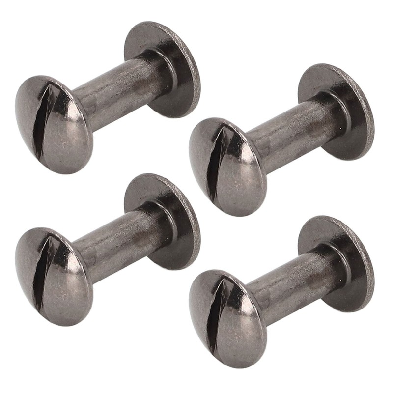 200 Sets Book Binding Screw Environmental Brass Metal Chicago Binding