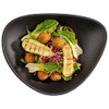 APS 85077 Melamine Bowl Nero Serving Bowl for Quadruple Foods,