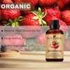 Strawberry Essential Oils Organic, 30ML Pure and Natural Strawberry Essential