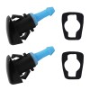 automotivepartsmatter 58149 2 PCS Windshield Washer Nozzle & Gaskets fits