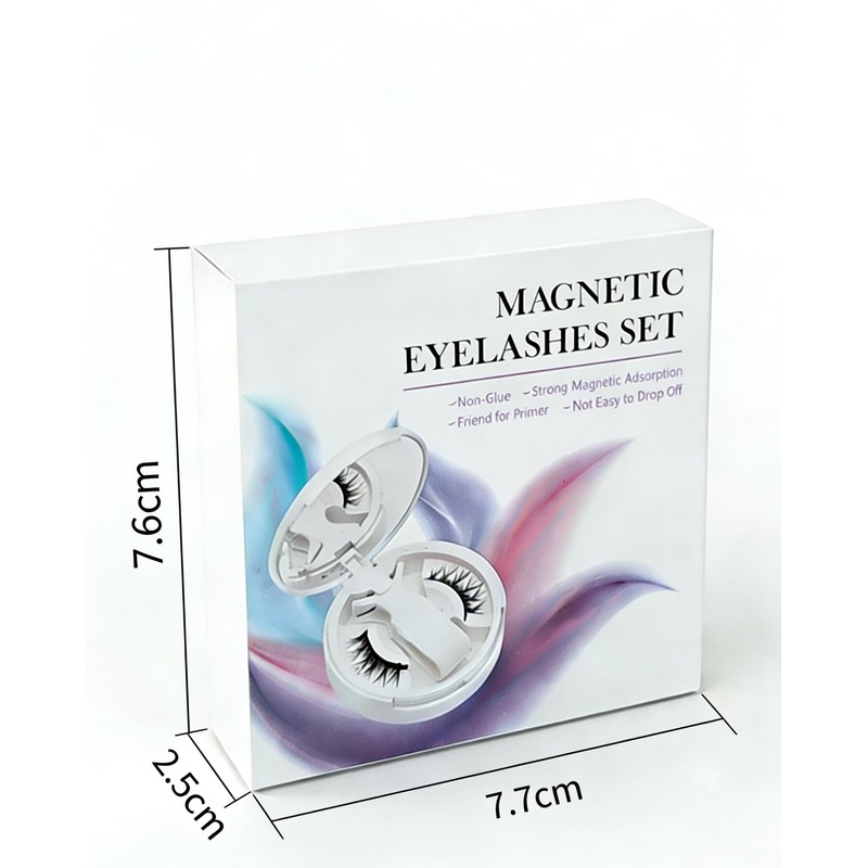 KISSIO Soft Magnetic False Eyelashes - 2025 Integrated Clip, Magnetic,