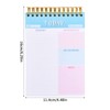 To Do Lists Pad, 50 Pages Daily Planner Notepad, Colourful