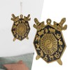 Bagua Mirror Strong Brass 12 Animal Signs Bring Auspiciousness Hermony