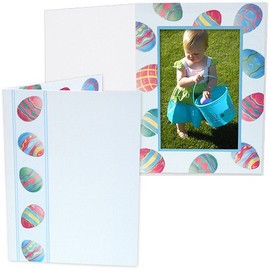 Our Colorful Easter Egg Photo Folder Sold in 25s - 4x6