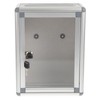 Operitacx Mailbox Outdoor Box Small Container Stainless Steel Container Office