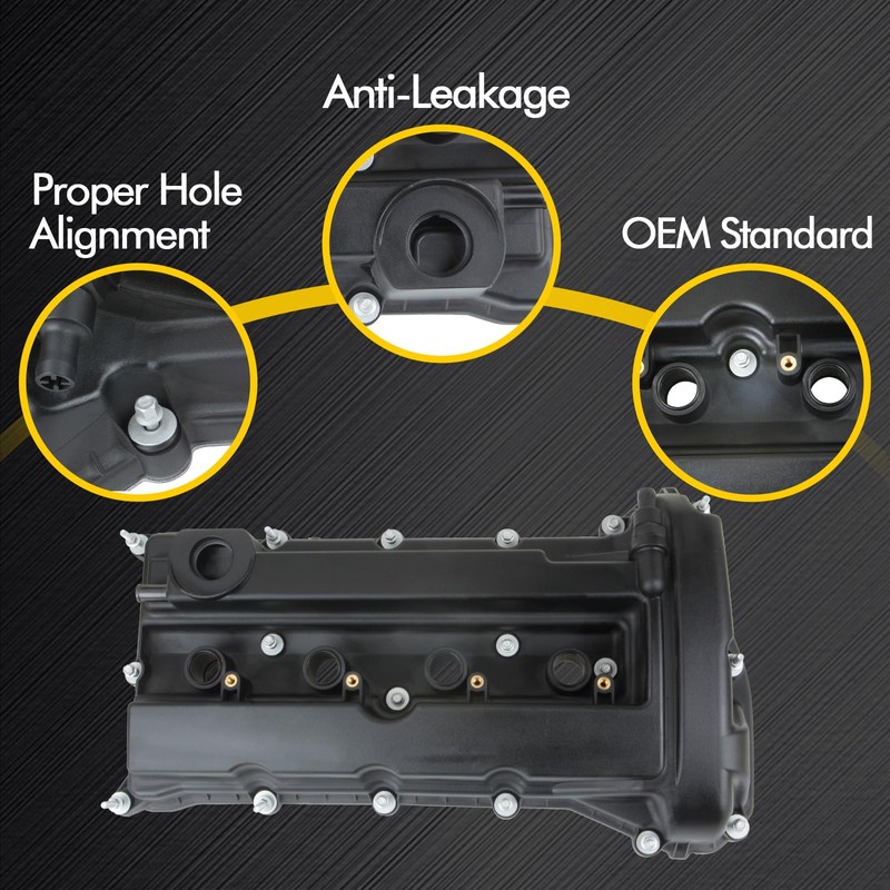 MILIPARTS Valve Cover Compatible with Dodge Journey 2009-2020 Caliber 2007-2012