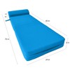 Danfuton Sleeper Chair Folding Foam Beds, Foldable Sofa Bed Sit