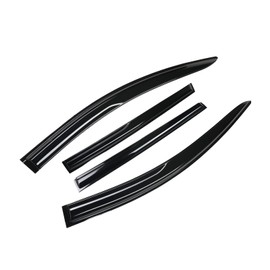 Arokzn Smoke Tinted Tape-On Side Window Visor Designed for Toyota Sienna 2021 2022 2023 LE XLE XSE Limited Platinum Shatterproof Window Deflectors 4 pcs