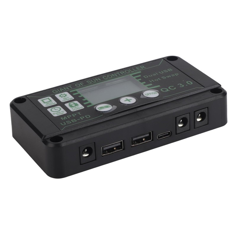 30A MPPT Solar Controller and Solar Panel Kit, 12V 24V