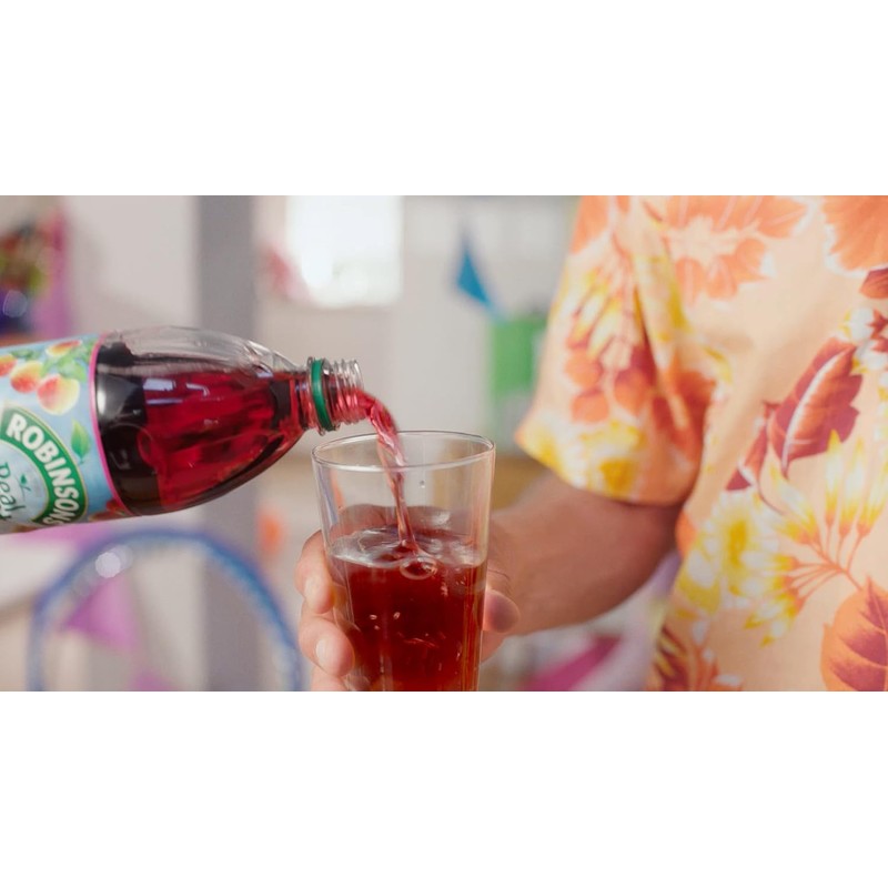 Robinson's Fruit Drink, Apple & Blackcurrant, No Added Sugar, 1