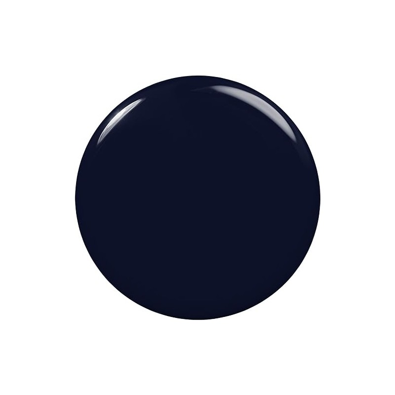 essie gel couture nail polish, caviar bar, navy blue nail