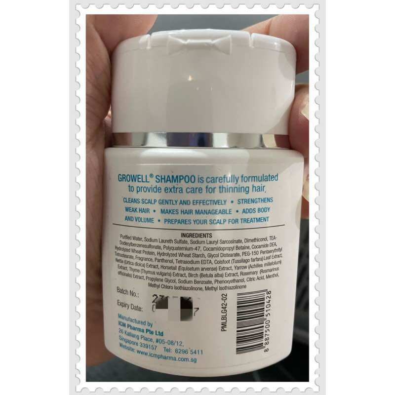 Icm Pharma Growell Shampoo, 75Ml