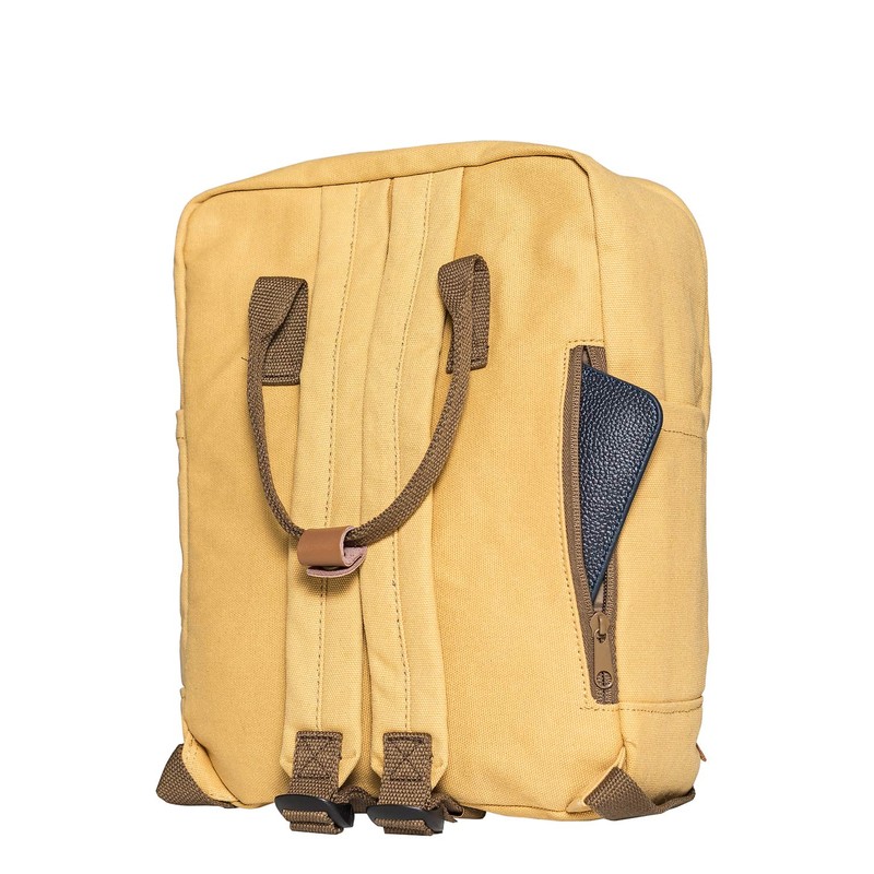 cecilia&bens Canvas Backpack Women Men School Backpack Notebook up to