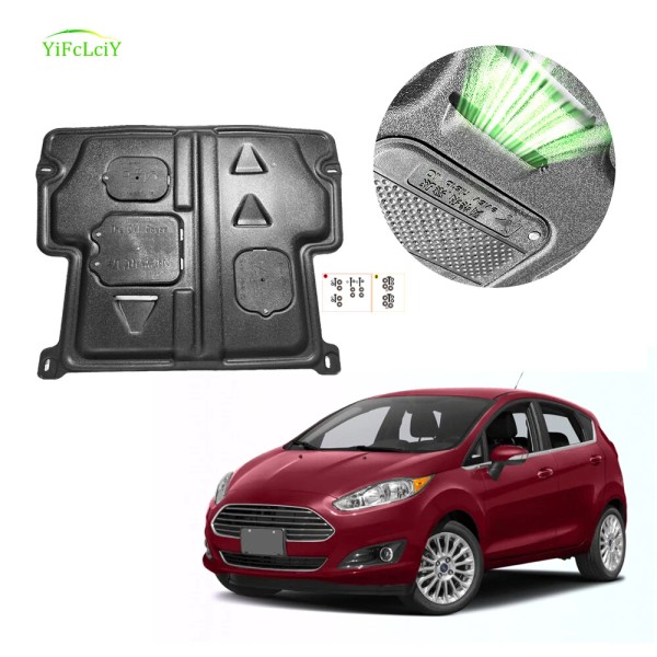 Atoksouk Front Skid Plate For Ford Fiesta 2011-2019 Impact Resistant