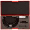 Starrett V436.1MXRL-25 Outside Micrometre, Ratchet Stop, Lock Nut, Carbide Faces,